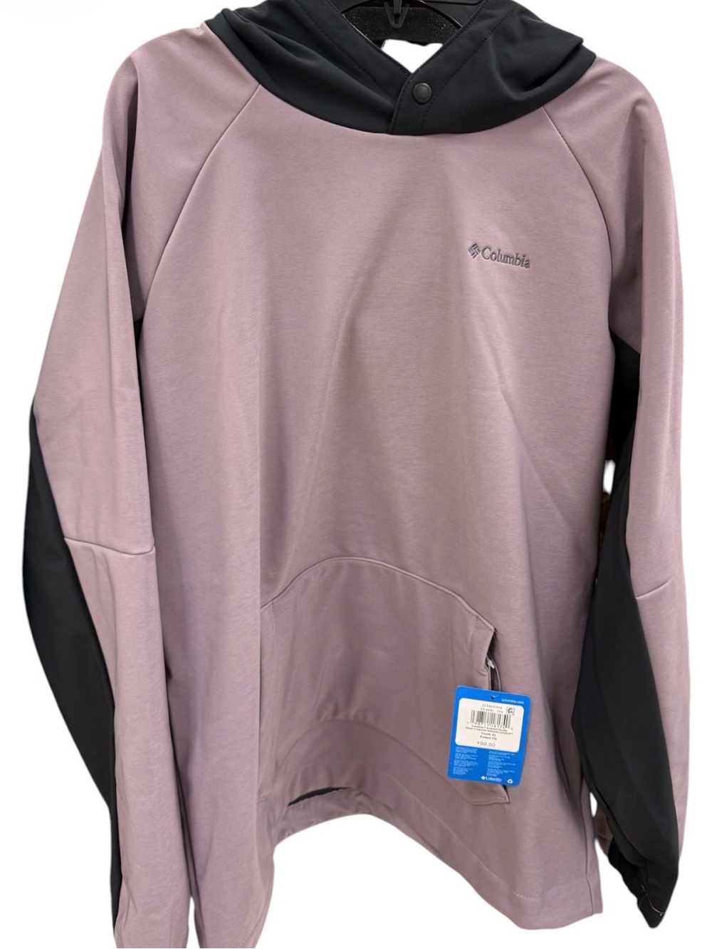 Columbia Mauve and Black Cowl Pullover Youth XL
Enfant TG